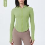 Fleece-lined Yoga Clothes Coat Women - Image 6