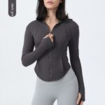 Fleece-lined Yoga Clothes Coat Women - Image 9