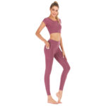 Pocket yoga clothes suit women - Image 7