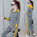Sports Suit Hooded Sweater Women Loose and Slim Casual Wear - Image 2
