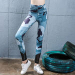 New printed yoga pants women - Image 3