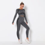 Seamless yoga sports suit women - Image 2
