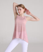New Yoga Vest Women T-shirt Running Fitness - Image 3