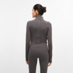 Women'S New Stand Collar Slim-Fit Yoga Wear