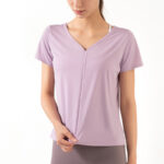 Fitness Dance Training Yoga Clothes T-Shirt Women - Image 4