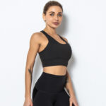 Shockproof Running Outer Wear Sports Solid Color Fitness Yoga Clothes Women - Image 2