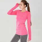 Slim yoga exercise long sleeve yoga workout clothes women - Image 5