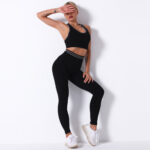 Buttocks yoga suit pants women - Image 2