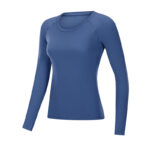 Slim Fit Thin Yoga Wear Nude Feel Skin-friendly Outerwear Fashion Sports Fitness Top Women - Image 2