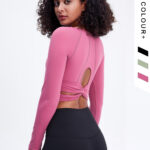 Long Sleeve Yoga Top Women - Image 2