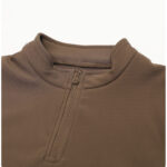 Stand Collar Zipper Long Sleeve Yoga Wear Women Quick Dry Tops - Image 8