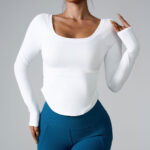 Sports Long Sleeve Skinny Yoga Clothes Women - Image 6