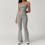 Brushed Back Tight Yoga Suit Women - Image 4
