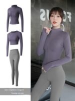 Long Sleeve Sports Yoga Suit Women - Image 4
