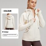 Long Sleeve Yoga Sports Jacket For Women - Image 2