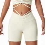 European And American Yoga Shorts Women Wear Running Tights - Image 3