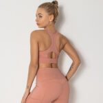 Shockproof Running Outer Wear Sports Solid Color Fitness Yoga Clothes Women - Image 4