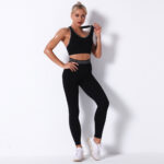 Buttocks yoga suit pants women - Image 3