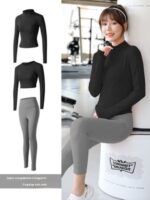 Long Sleeve Sports Yoga Suit Women - Image 8