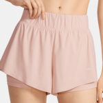 Anti-fake Two-piece Sports Shorts Women Loose Running Outside Wear