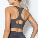 Shockproof Running Outer Wear Sports Solid Color Fitness Yoga Clothes Women - Image 8