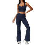 Brushed Back Tight Yoga Suit Women - Image 2