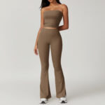 Brushed Back Tight Yoga Suit Women - Image 5