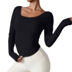 Sports Long Sleeve Skinny Yoga Clothes Women - Image 3