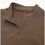 Stand Collar Zipper Long Sleeve Yoga Wear Women Quick Dry Tops - Image 4