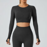 Yoga Jacket Seamless Suit Women - Image 10