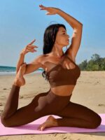 Thread Seamless Yoga Clothes Set Women - Image 10