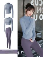 Long Sleeve Sports Yoga Suit Women - Image 9