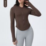 Fleece-lined Yoga Clothes Coat Women - Image 4