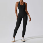 High Elastic One-piece Yoga Jumpsuit Women - Image 8